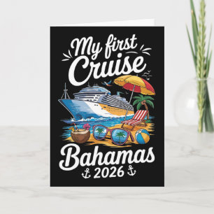 My First Cruise Hamas 2026 Vacation Trip Matching  Card