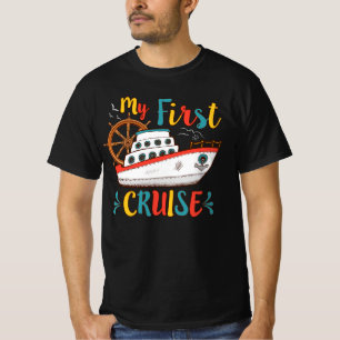 My First Cruise Ship Anchor Cruising Vacation Trip T-Shirt