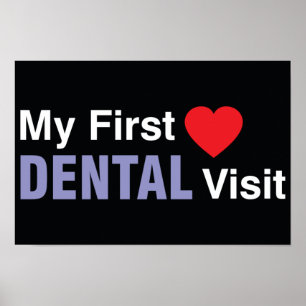 My First Dental Visit Poster