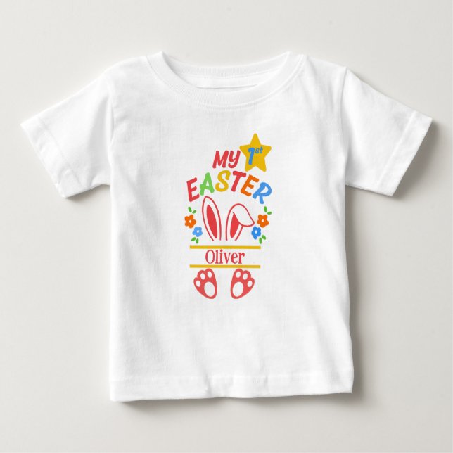 My First Easter Baby T-Shirt (Front)