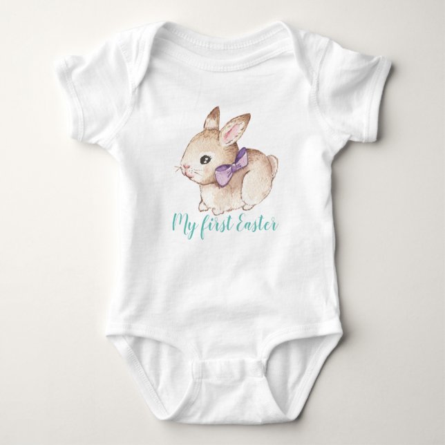 My First Easter body suit Baby Bodysuit (Front)