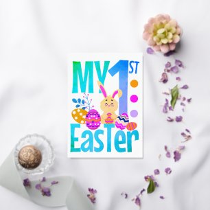 My First Easter Foil Holiday Card