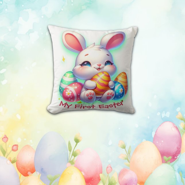 My First Easter for Girls | Cushion (Creator Uploaded)