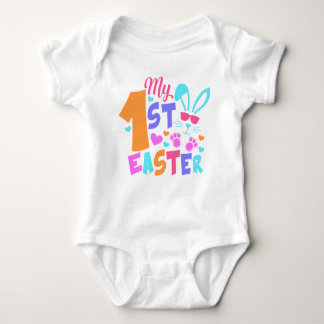My First Easter New Baby T-Shirt Baby Bodysuit
