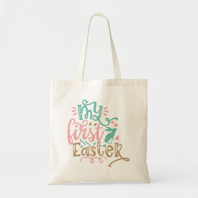 My First Easter Tote Bag (Front)
