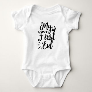 My First Eid Baby Bodysuit