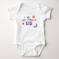 My first eid baby gifts.clothes Baby Bodysuit