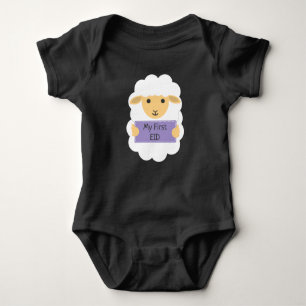 My first eid - baby sheep baby bodysuit