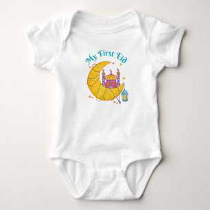 My First Eid Muslim Baby Eid El Fitr  Bodysuit
