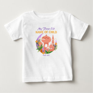 My first Eid Personalise Eid Gift Baby T-Shirt