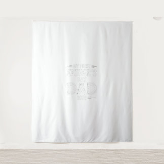 My First Father's Day As A Dad 2025  Tapestry