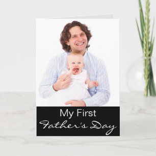 My First Father's Day Tie..Ed Up Photo Card