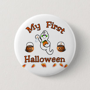 My First Halloween 6 Cm Round Badge
