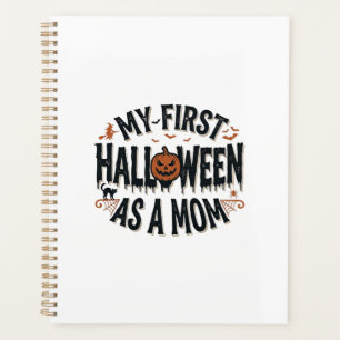 My First Halloween as a Mum Vintage Halloween Desi Planner