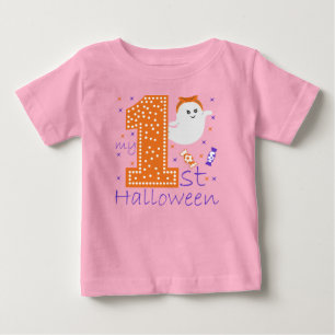 my first halloween baby girls T-Shirt