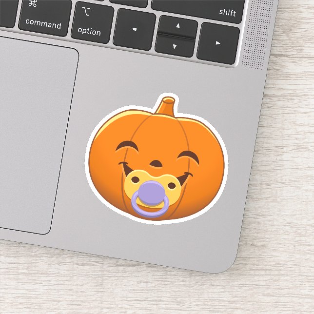 My First Halloween Pacifier Pumpkin (Detail)