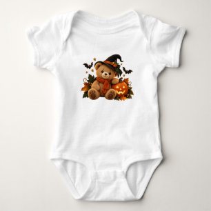 My First Halloween Teddy Bear Baby Bodysuit