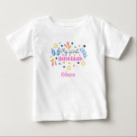 My First Hanukkah editable Baby T-Shirt<br><div class="desc">My First Hanukkah with editable name or clear if not required.</div>