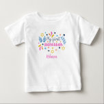 My First Hanukkah editable Baby T-Shirt<br><div class="desc">My First Hanukkah with editable name or clear if not required.</div>