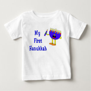My First Hanukkkah Infant Long Sleeve T shirt