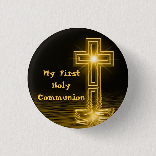 My First Holy Communion Button (Front)
