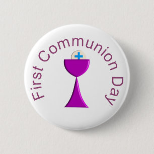 My First Holy Communion Buttons