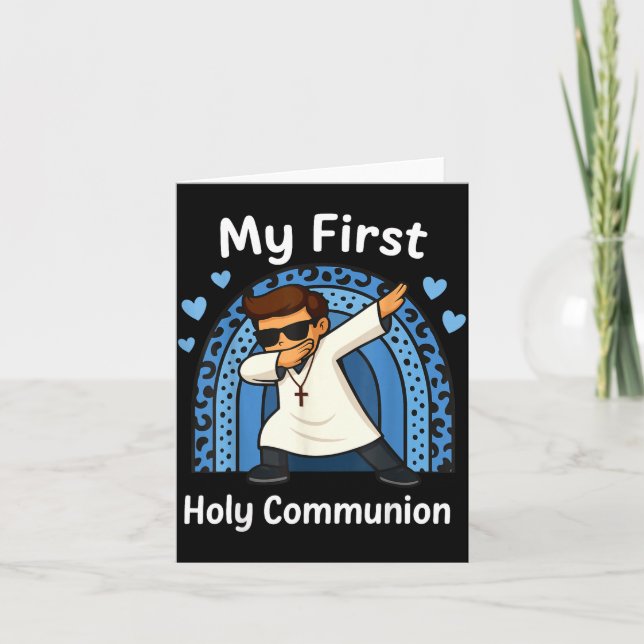 My First Holy Communion  Card (Front)