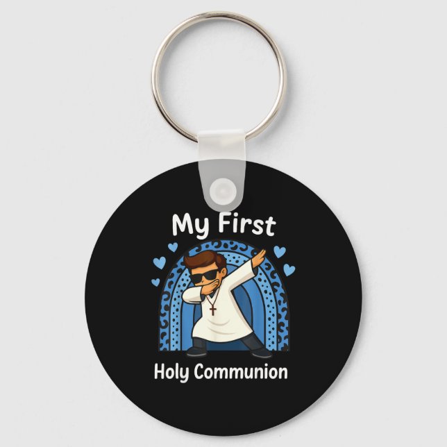 My First Holy Communion  Key Ring (Front)