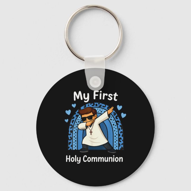 My First Holy Communion  Key Ring (Front)