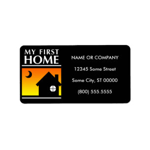 my first home (mod sunrise) label