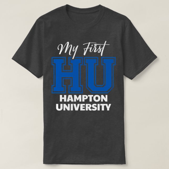 My First HU Hampton University T-Shirt (Design Front)