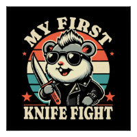 My First Knife Fight - Cool Hamster