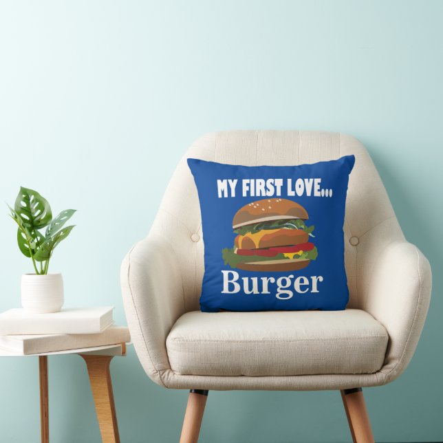 My First Love Burger Cushion (Chair)