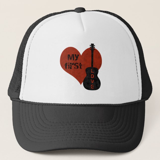 My First Love Guitar Hat (Front)