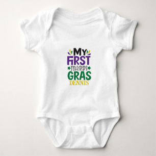 My First Mardi Gras T-Shirt Baby Bodysuit