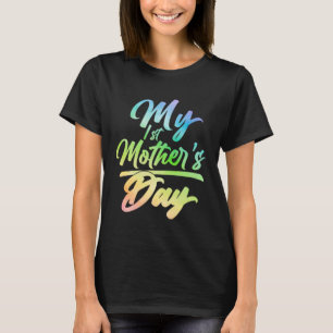 My First Mother s Day for Pregnant New Moms 2023 M T-Shirt