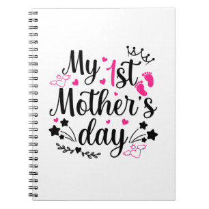 My First Mother's Day As A Mummy 2 Notebook