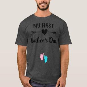 My First Mothers Day Pregnancy Announcement Mum to T-Shirt