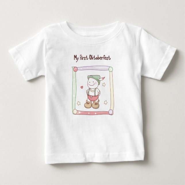 My First Oktoberfest Baby T-Shirt (Front)