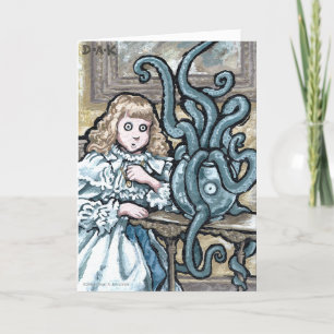 My First Pet #7 - Blank Inside Surreal Greeting Card