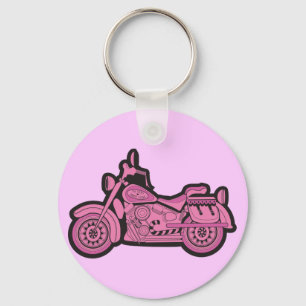 My First Pink Motorcycle Key Ring