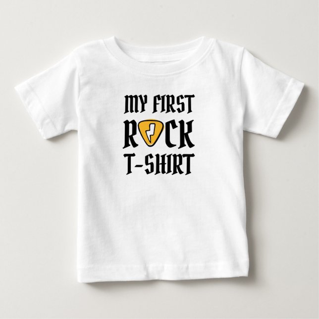 My First Rock T-Shirt (Front)