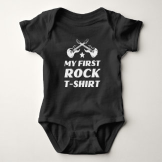 My First Rock T-Shirt Baby Bodysuit