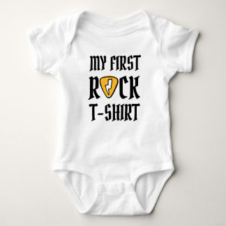 My First Rock T-Shirt Baby Bodysuit