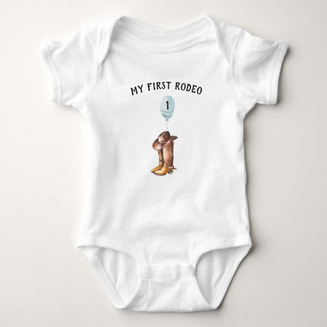 My First Rodeo | 1st Birthday Shirt (Front)