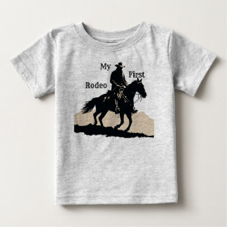 My First Rodeo' Baby T-Shirt for Rodeo Birthday