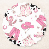 My First Rodeo Cowgirl pink birthday party