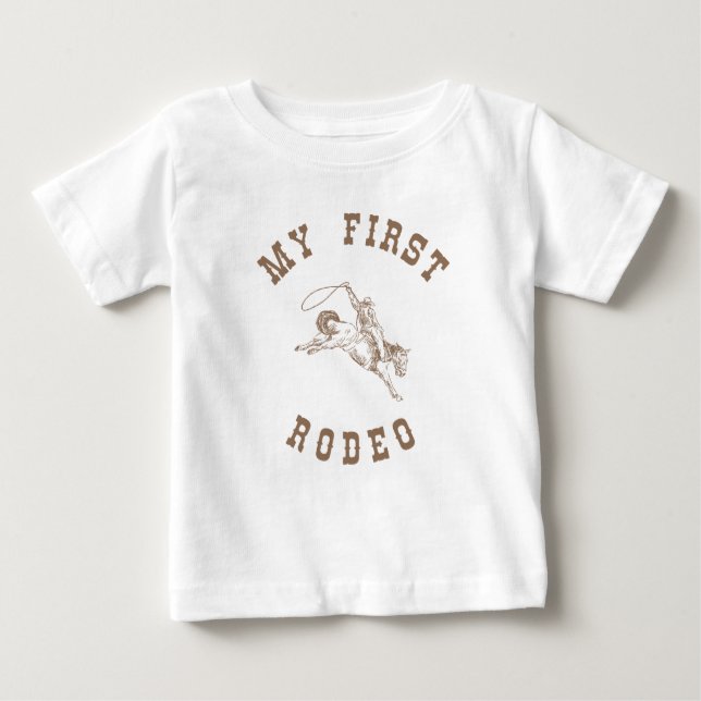 My First Rodeo - First Birthday Shirt (Front)