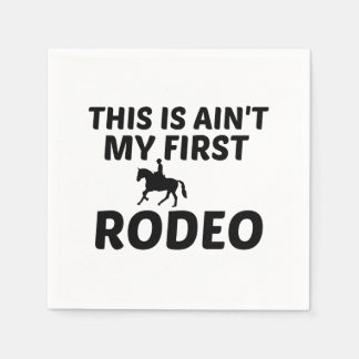 MY FIRST RODEO NAPKIN