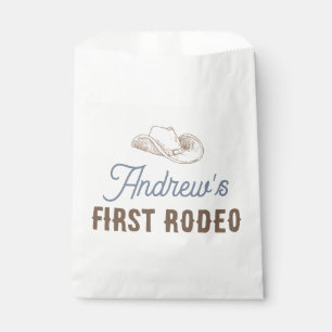 My First Rodeo Personalised Birthday Favour Bag